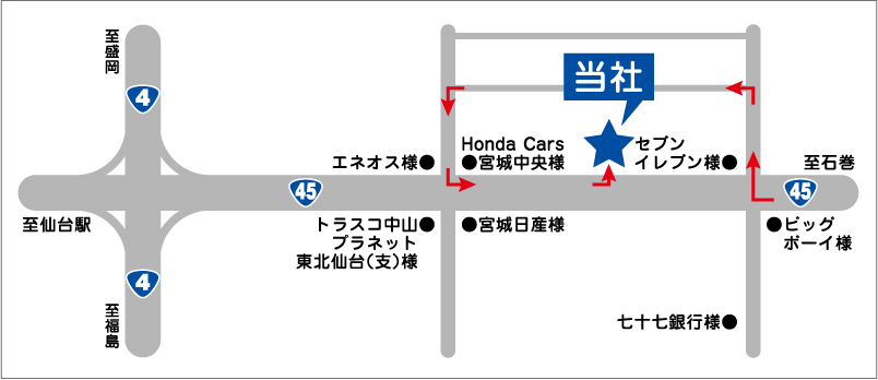 アクセス詳細地図